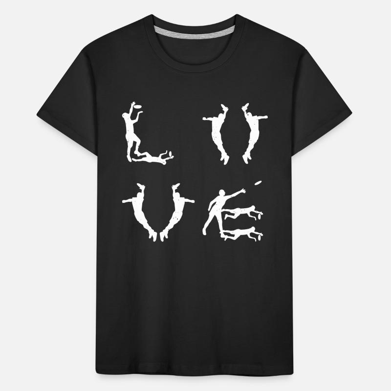 Disc Golfer Disc Golfing - Love Disc Golf Kinder Premium Bio T-Shirt