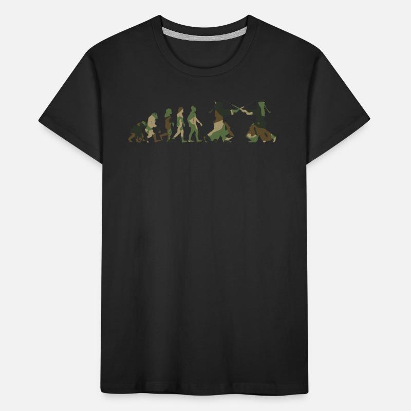 Kendo Evolution Kendo Combattant Kendo Lutteur T-shirt bio Premium Enfant