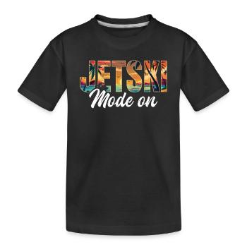 Mode Jetski activé - Jetski drôle Jetski - T-shirt bio Premium Enfant - noir - Devant