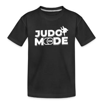 Mode Judo activé - Judo Arts Martiaux Judo Fighter - T-shirt bio Premium Enfant - noir - Devant