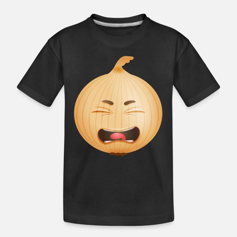 oignon vegetable011 - T-shirt bio Premium Enfant - noir