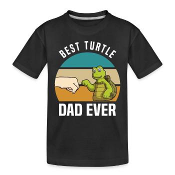 Turtle lovers | Pets Animals Gifts - Kids' Premium Organic T-Shirt - black - Front