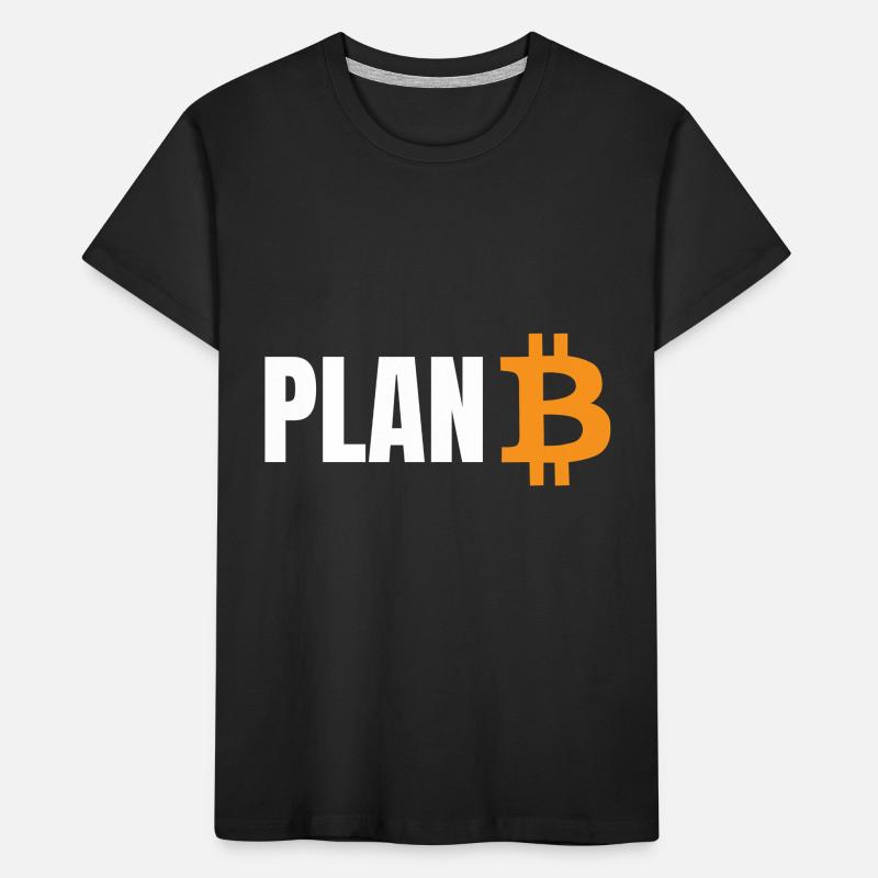 Plan B Bitcoin Kinder Premium Bio T-Shirt