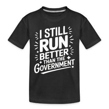 Amputation Disability - Kids' Premium Organic T-Shirt - black - Front