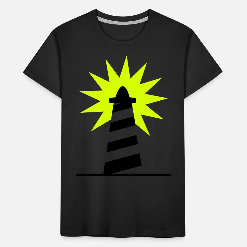 Lighthouse bright sunlight 2c Kids' Premium Organic T-Shirt