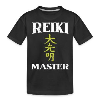 Maître Reiki | Ésotérisme Spiritualité Cadeaux - T-shirt bio Premium Enfant - noir - Devant