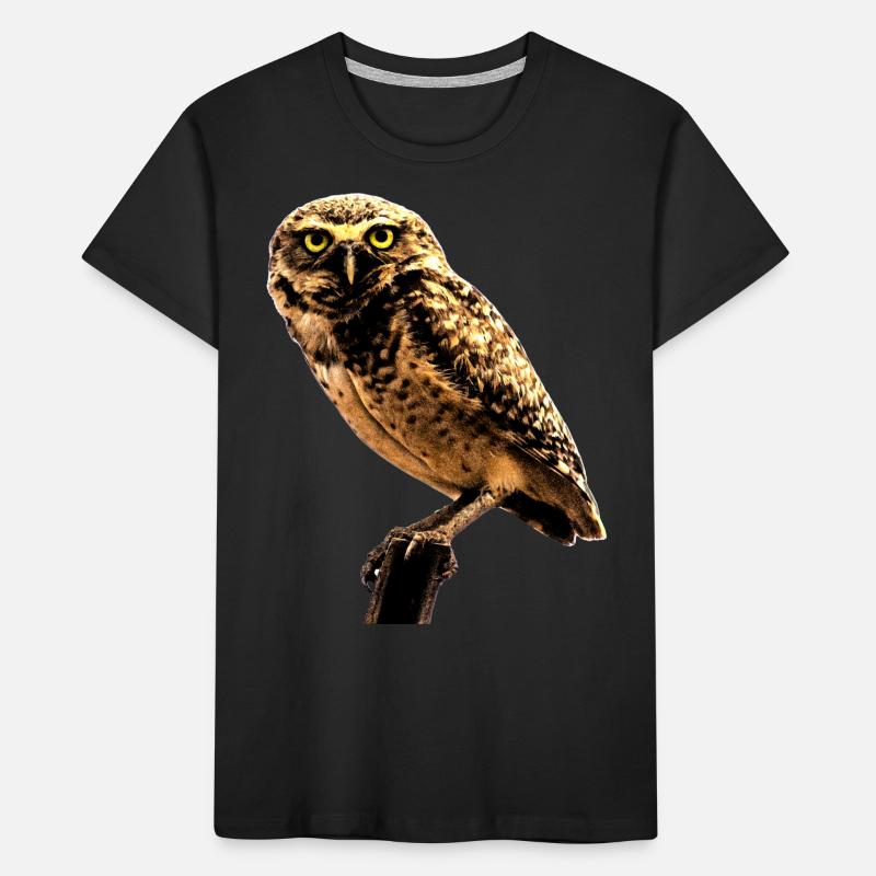 Die Eule die Eule Kinder Premium Bio T-Shirt