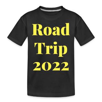 road trip 2022 - T-shirt bio Premium Enfant - noir - Devant