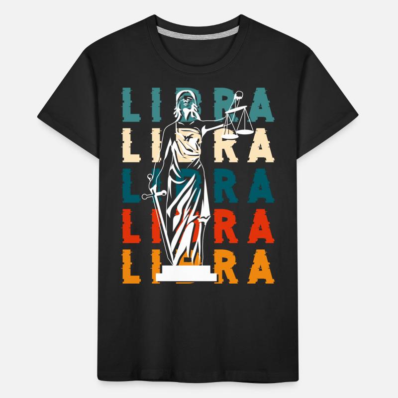 Libra Constellation Kids' Premium Organic T-Shirt