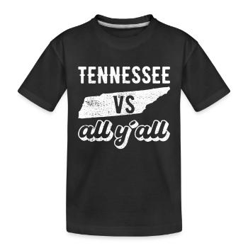 Tennessee tout y tous cadeaux - T-shirt bio Premium Enfant - noir - Devant
