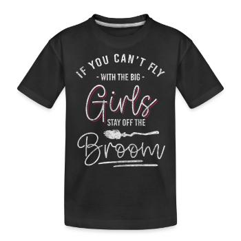 Sorcière Halloween Wicca - T-shirt bio Premium Enfant - noir - Devant