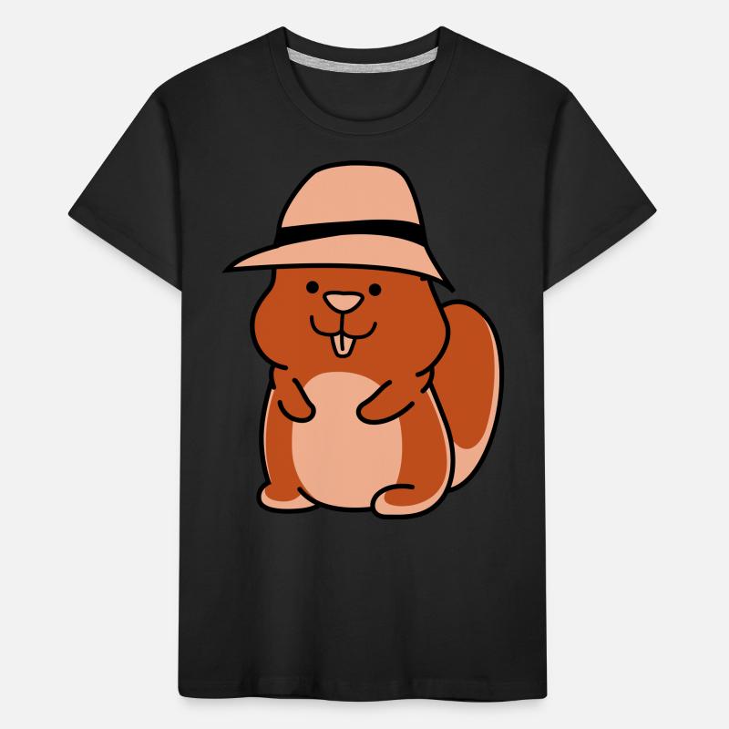 Hamster Funny Kids' Premium Organic T-Shirt