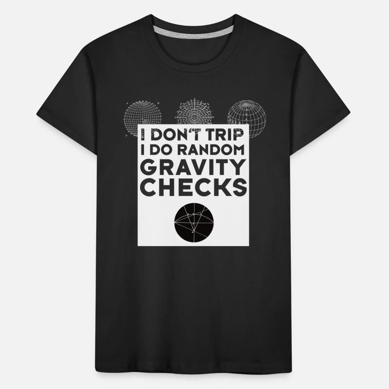 nerd attraction Astronomy Physics calculation math Kids' Premium Organic T-Shirt