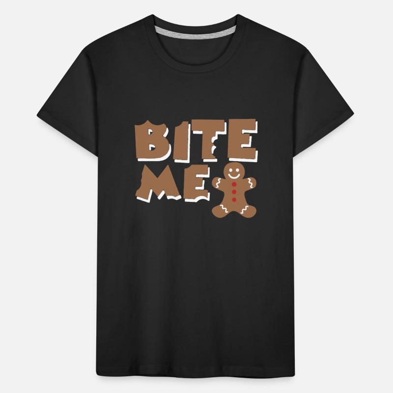 bite me Kinder Premium Bio T-Shirt