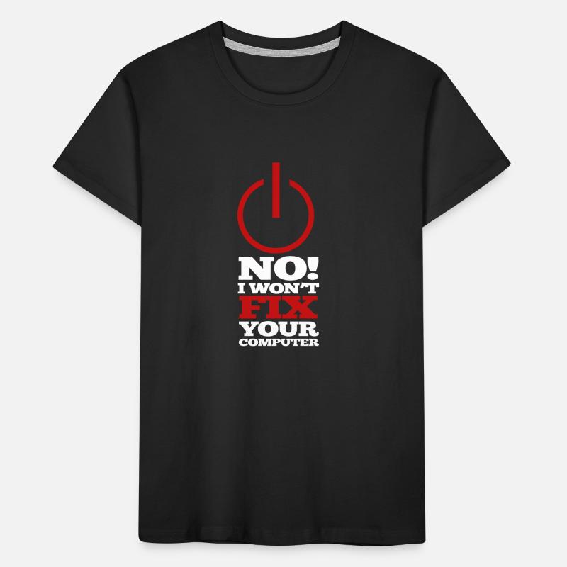 Computer Programm Code Nerd Script Hacker Kinder Premium Bio T-Shirt