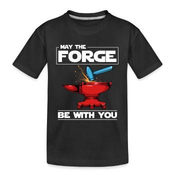 Fusion Forge Force - T-shirt bio Premium Enfant - noir - Devant