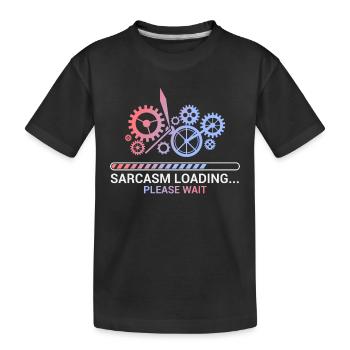 Computer - Kinder Premium Bio T-Shirt - Schwarz - Vorne