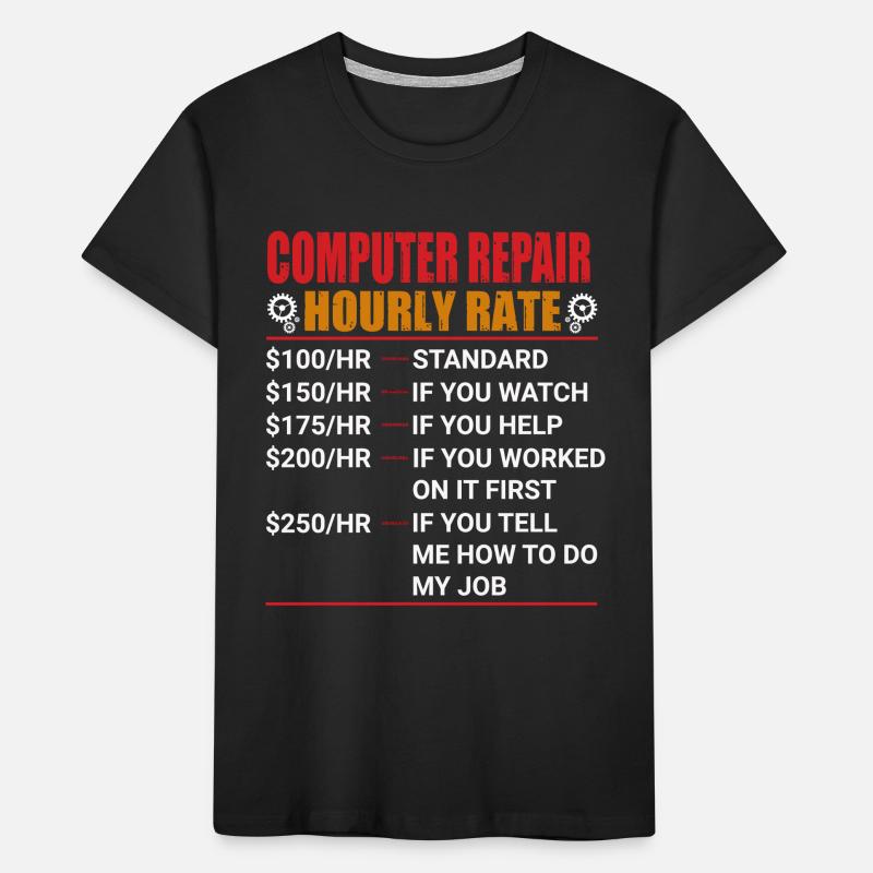 computer Kids' Premium Organic T-Shirt