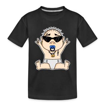 Cool Baby - T-shirt bio Premium Enfant - noir - Devant