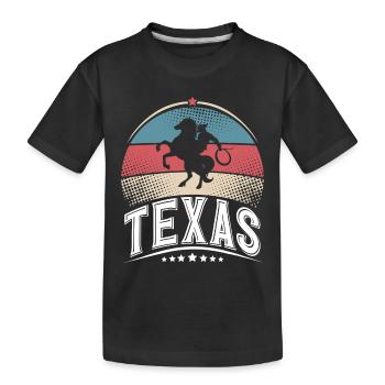 Texas - T-shirt bio Premium Enfant - noir - Devant