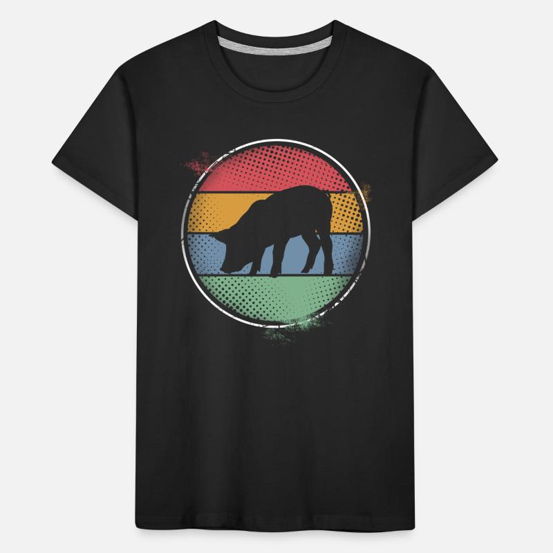 Cochon T-shirt bio Premium Enfant