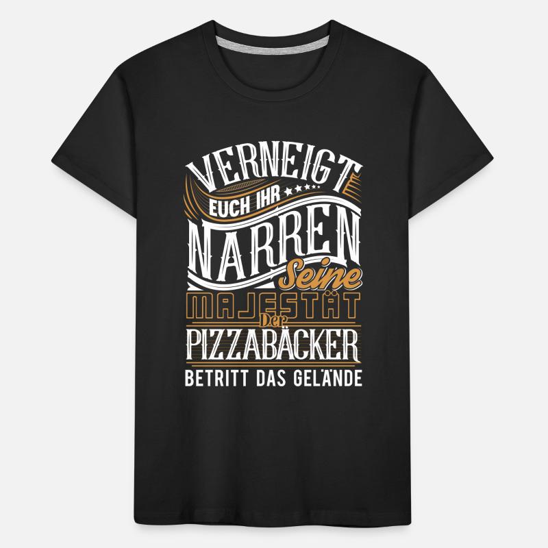 Pizzabäcker Kinder Premium Bio T-Shirt