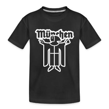 Munich - T-shirt bio Premium Enfant - noir - Devant