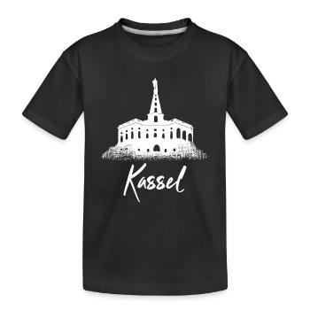 Kassel - T-shirt bio Premium Enfant - noir - Devant