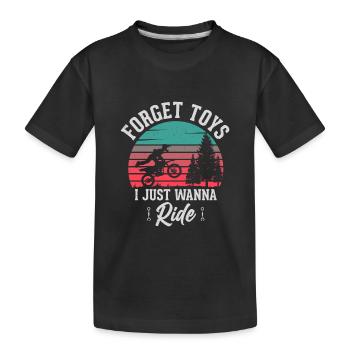 Dirt Bike - T-shirt bio Premium Enfant - noir - Devant