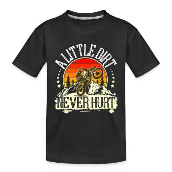 Motocross - T-shirt bio Premium Enfant - noir - Devant
