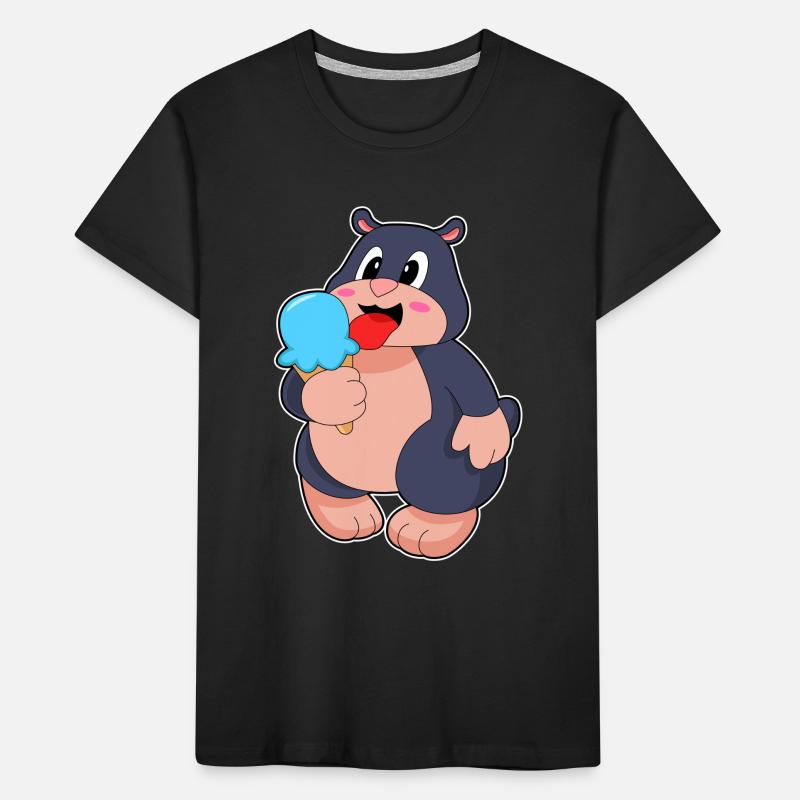 Crème glacée Mole Waffle T-shirt bio Premium Enfant