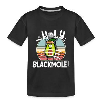 Volley-ball - T-shirt bio Premium Enfant - noir - Devant