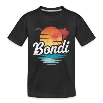Bondi - T-shirt bio Premium Enfant - noir - Devant