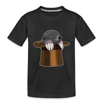 Cylindre molemétrique - T-shirt bio Premium Enfant - noir - Devant