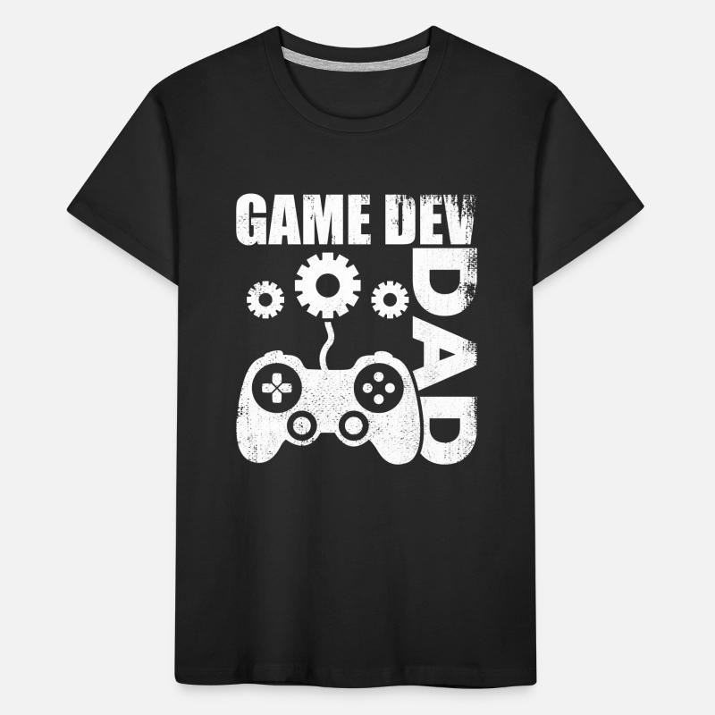 Game Developer Dad Kids' Premium Organic T-Shirt