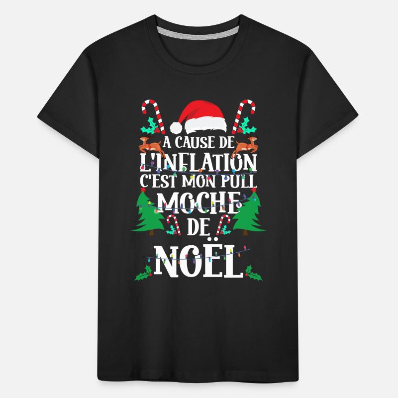 Pull Moche De Noël T-shirt bio Premium Enfant