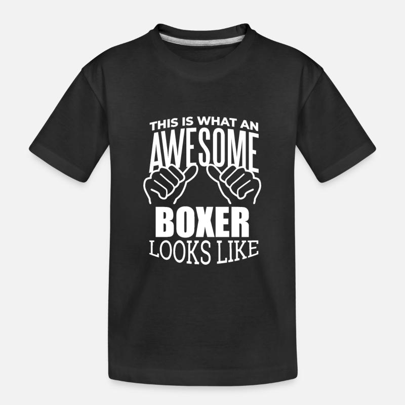 boxe - T-shirt bio Premium Enfant - noir