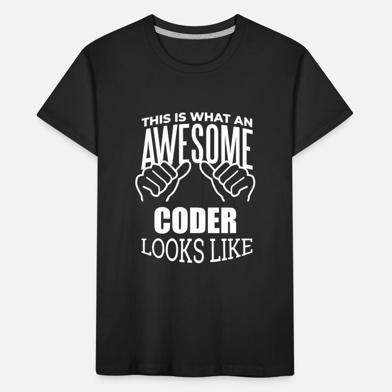 Programmierer Kinder Premium Bio T-Shirt