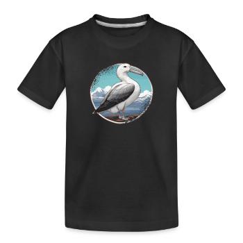 Éleveur d’oiseaux Ornithologue Ornithologue Ornithologue - T-shirt bio Premium Enfant - noir - Devant