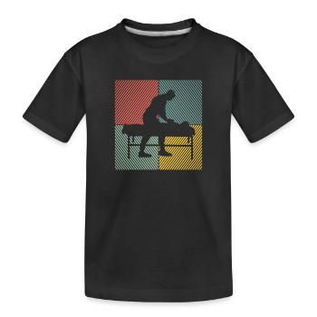 Kinésithérapeute Chiropracteur Physio-masseur - T-shirt bio Premium Enfant - noir - Devant