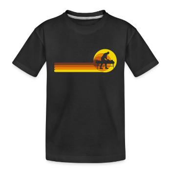 Kinésithérapeute Chiropracteur Physio-masseur - T-shirt bio Premium Enfant - noir - Devant