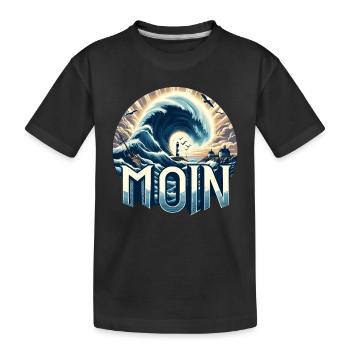 Bonjour Allemagne du Nord - T-shirt bio Premium Enfant - noir - Devant