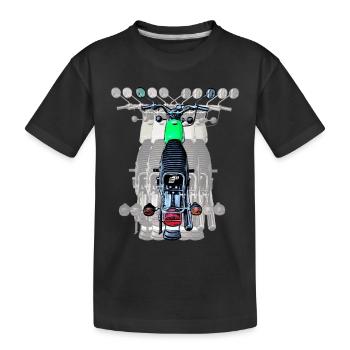 Simson S51 - Kinder Premium Bio T-Shirt - Schwarz - Vorne