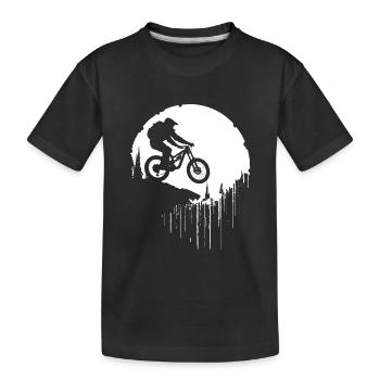 Vététistes - T-shirt bio Premium Enfant - noir - Devant