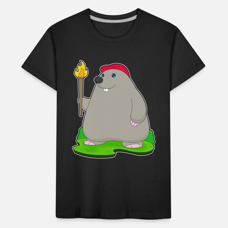 Mole Torch Kids' Premium Organic T-Shirt