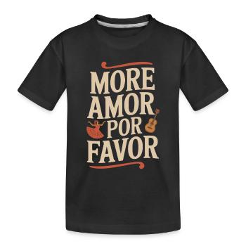 Plus d’articles pour Favor Love Spanish Valentine Day - T-shirt bio Premium Enfant - noir - Devant