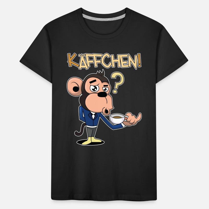 Käffchen, bitte! Kinder Premium Bio T-Shirt