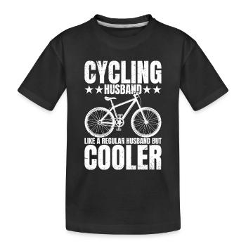 Cycliste Mari Cycliste Cycliste Mari Journée - T-shirt bio Premium Enfant - noir - Devant