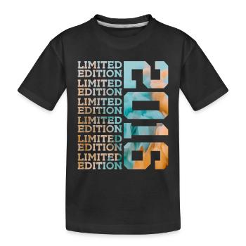 ÉDITION LIMITÉE 2016 10 ANS 10E ANNIVERSAIRE - T-shirt bio Premium Enfant - noir - Devant