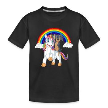Teckel - T-shirt bio Premium Enfant - noir - Devant